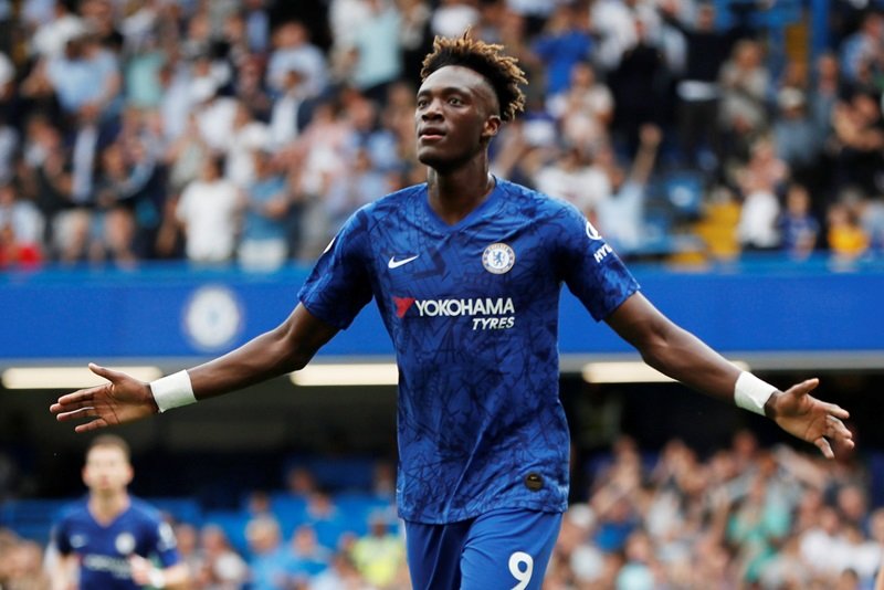 Tammy Abraham trong giai đoạn thi đấu cho Chelsea